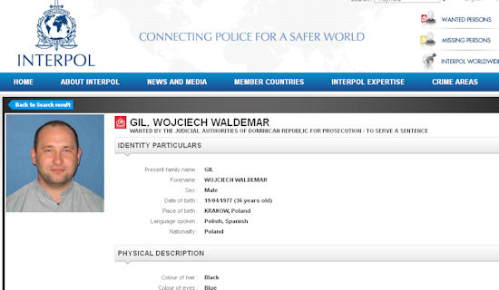 Wojciech Gil - polski ksiądz z Dominikany poszukiwany przez Interpol